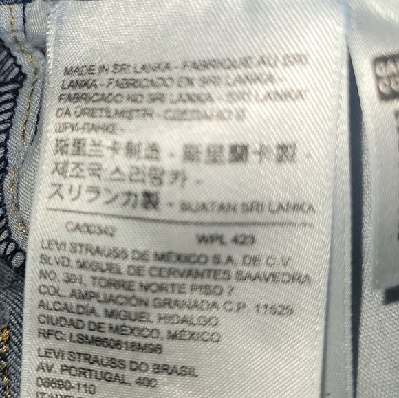 Levis Jeans Womens Size 26 Blue 721 High Rise Skinny Medium Wash Stretch Casual - Picture 10 of 11